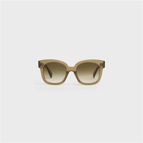 celine sunglasses s002|OVERSIZED S002 SUNGLASSES IN ACETATE .